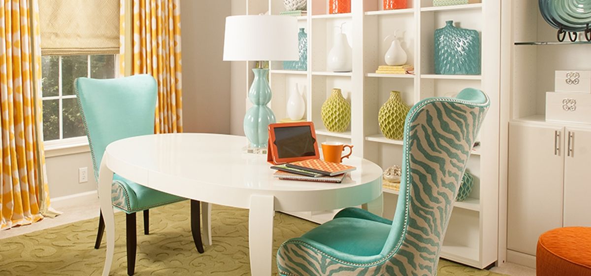 Colorful Multi-Purpose Home Office
